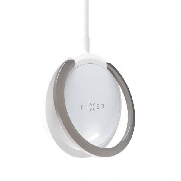 Fast Trådløs Oplader MagPad Wireless Charger MagSafe Hvid