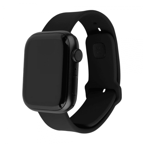 Fast Apple Watch Ultra 49mm Rem Silikone Sporty Rem Sort