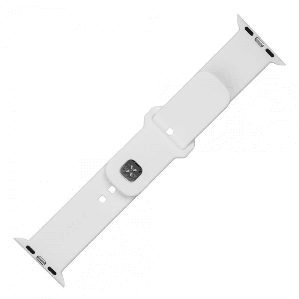 Fastmonteret Apple Watch Ultra 49 mm Armbånd Silikone Sporty Rem Hvid