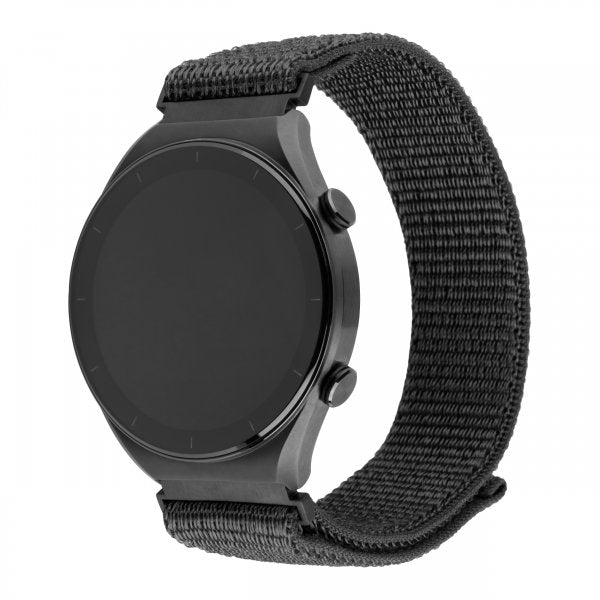 Fikset Samsung Galaxy Watch 22mm Rem Nylon Sporty Rem Grå