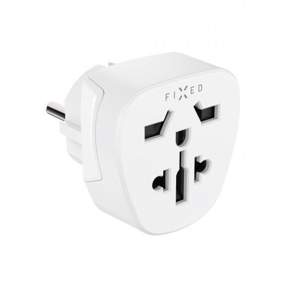 Fast Rejseadapter Schuko EU/Verden