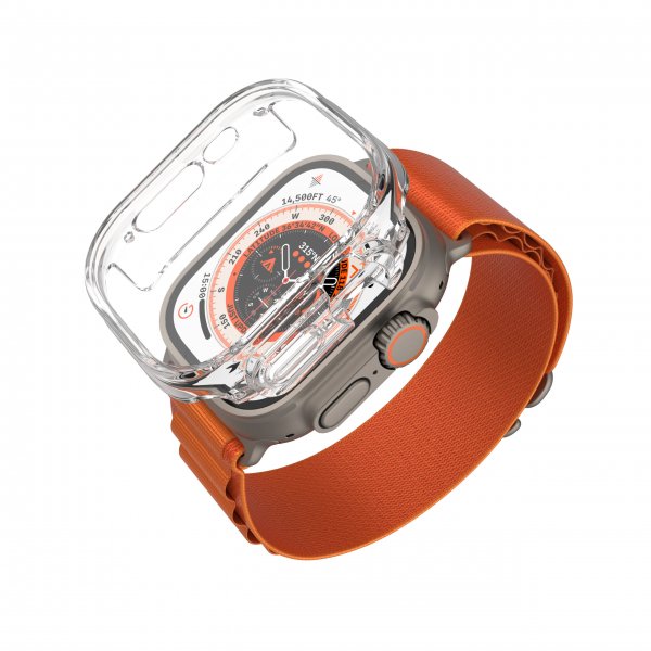 Fast Apple Watch Ultra 49mm Cover med Indbygget skærmbeskyttelse PURE