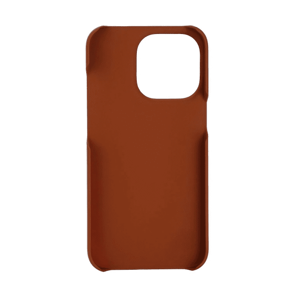 Krusell iPhone 14 Pro Cover Leather CardCover Cognac