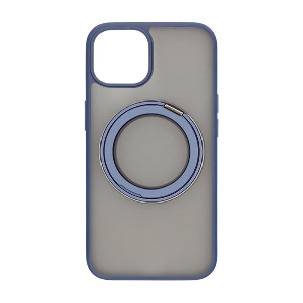 iPhone 13/iPhone 14 Cover Roterbart MagSafe Stativ Blå