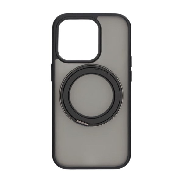 iPhone 14 Pro Cover Roterbart MagSafe Stativ Sort