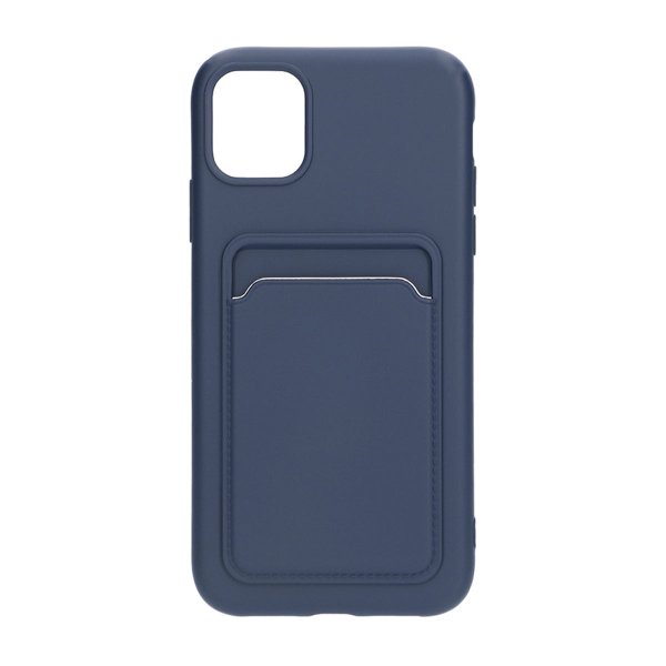 iPhone 11 Cover Kortholder Blå
