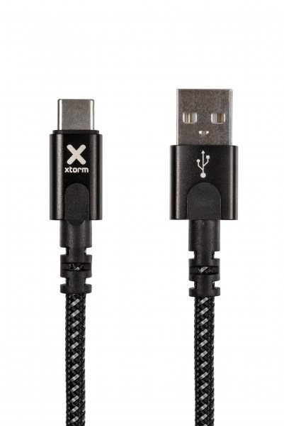 Xtorm Original USB-A til USB-C Kabel 3 m Sort