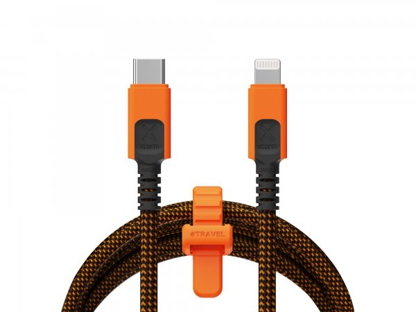 Xtorm Lightning til USB-C Kabel Xtreme 60W 1.5m Sort