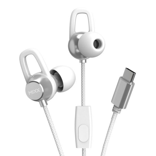 Mixx Høretelefoner med ledning SoundPort USB-C Hvid