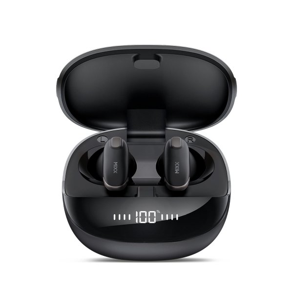Mixx Trådløse Hovedtelefoner StreamBuds Hybrid Charge 2 Sort