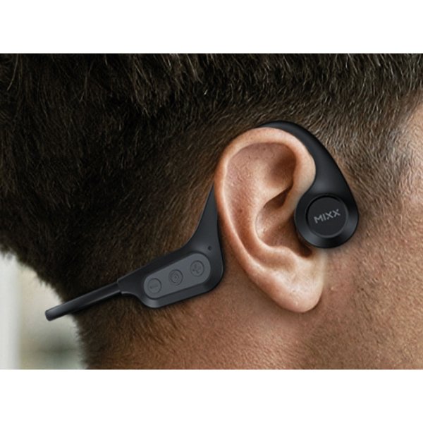 Mixx Trådløse Hovedtelefoner Benledende Resonate Bone Conduction Sort