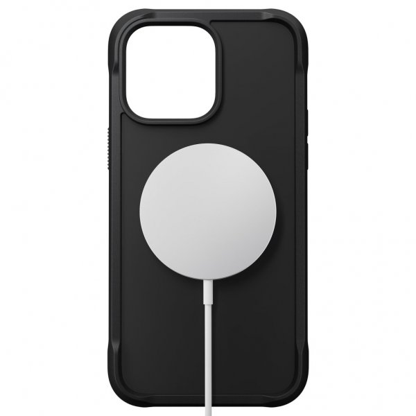 Nomad iPhone 14 Pro Max Cover Robust Etui Sort