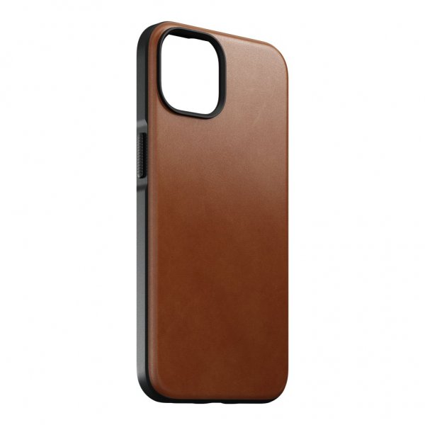 Nomad iPhone 14 Cover Modern Læder English Tan