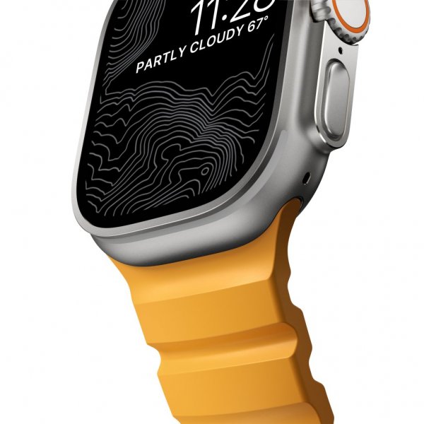 Nomad Apple Watch 44/45/46mm/Apple Watch Ultra urrem Rocky Point Sol