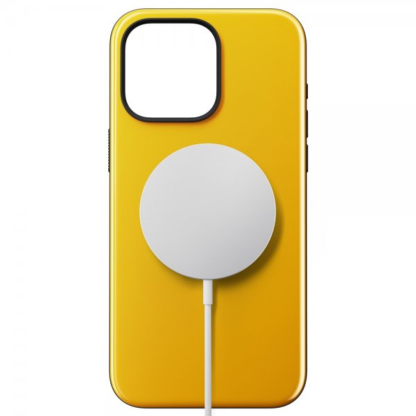 Nomad iPhone 15 Pro Max Cover Sport Case Racing Yellow