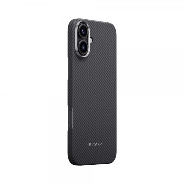 Pitaka iPhone 16 Plus Cover MagEZ Case 5 Sort/Grå Twill