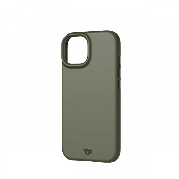 Tech21 iPhone 13/14/15/16e/17e Cover Evo Lite Khaki Grøn