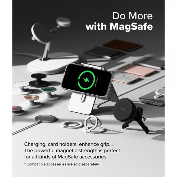 Ringke iPhone 16 Cover Fusion Magnetic Transparent
