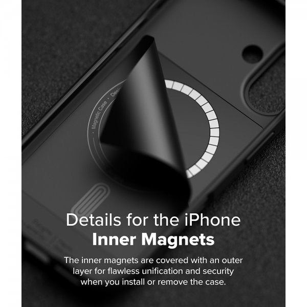 Ringke iPhone 16 Cover Onyx Magnetic Sort