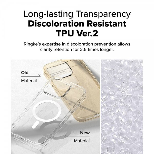 Ringke iPhone 16 Pro Max Cover Fusion Magnetic Transparent