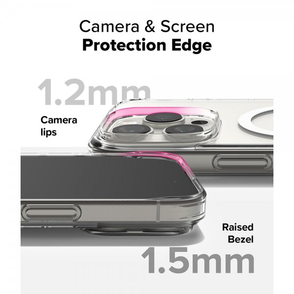 Ringke iPhone 16 Pro Max Cover Fusion Magnetic Transparent