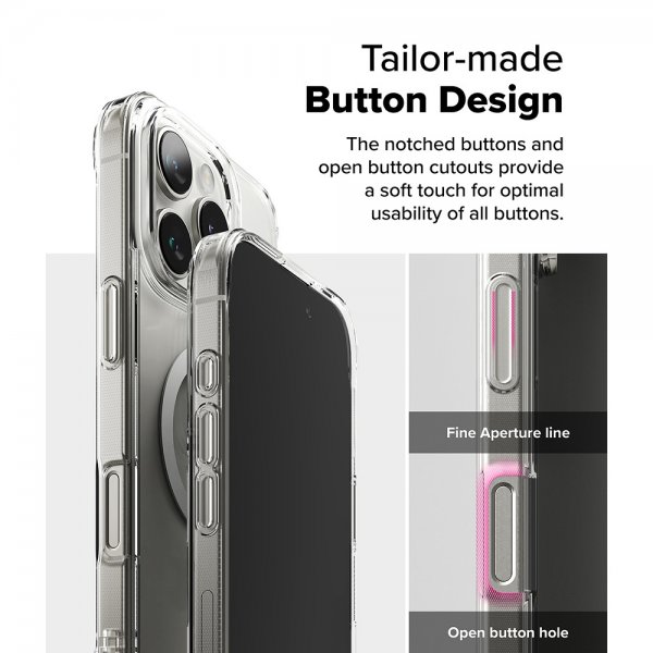 Ringke iPhone 16 Pro Max Cover Fusion Magnetic Transparent