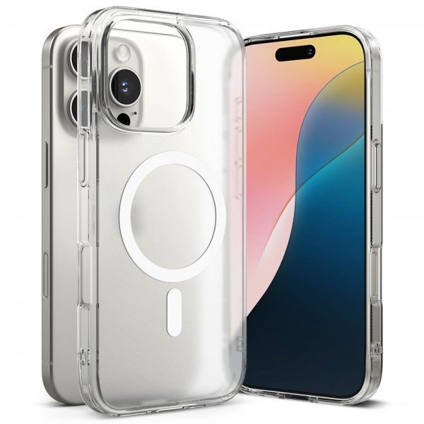 Ringke iPhone 16 Pro Max Cover Fusion Magnetic Matte Transparent