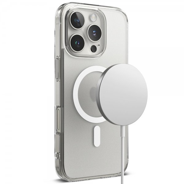 Ringke iPhone 16 Pro Max Cover Fusion Magnetic Matte Transparent