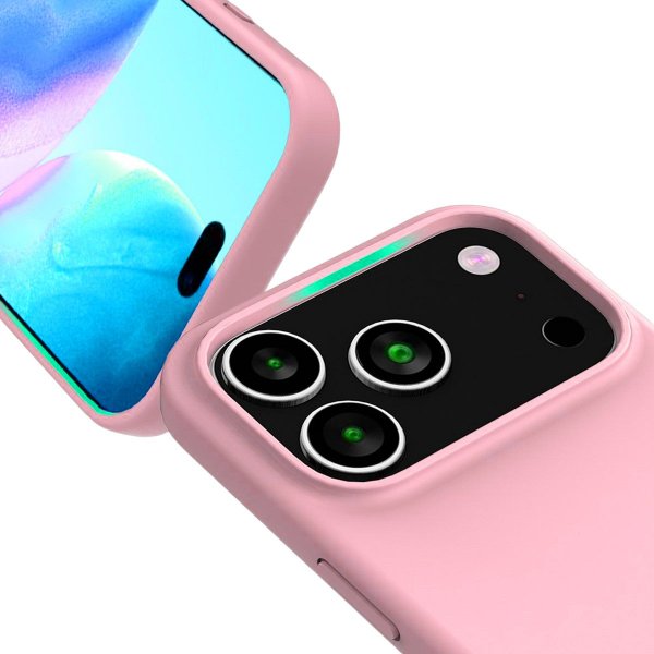 Rvelon iPhone 17 Pro Silikone MagSafe Cover Pink