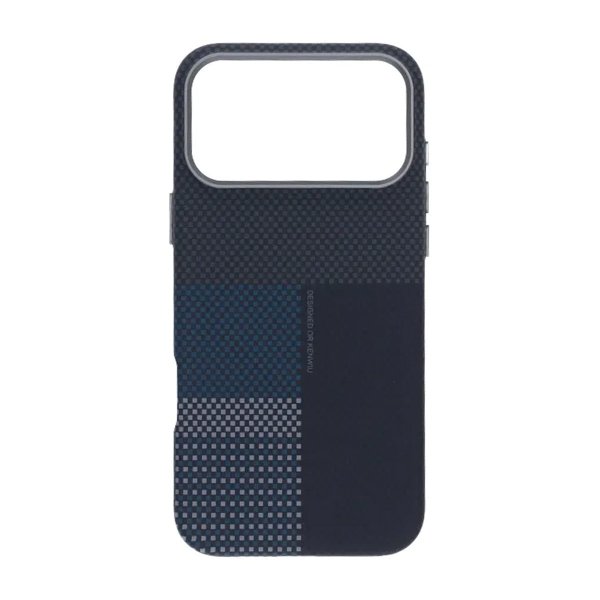 iPhone 17 Pro Cover Aramidfiber MagSafe Blå