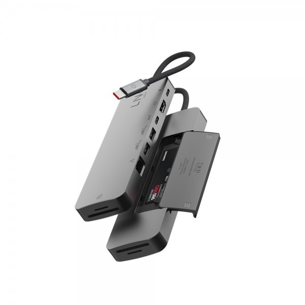 LINQ by Elements 9 i 1 Pro SSD USB-C Multiport Hub