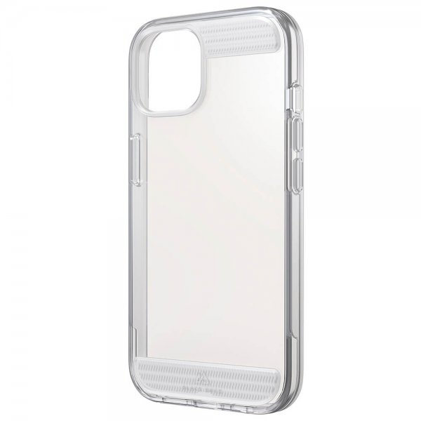 Black Rock iPhone 15 Cover Air Robust Case Transparent