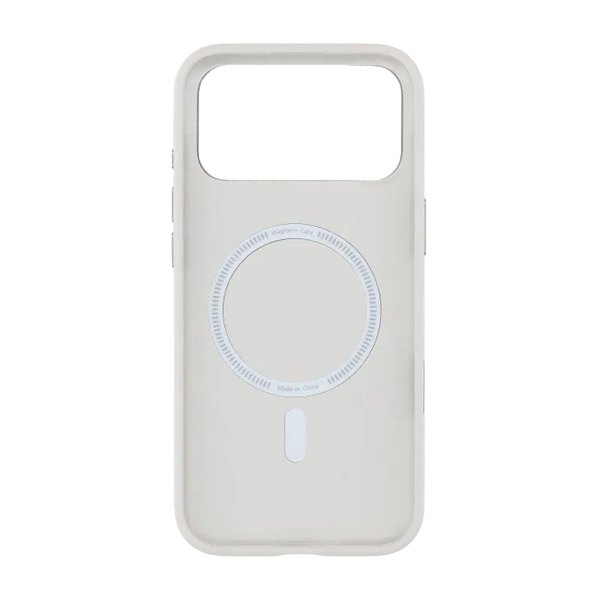 iPhone 17 Pro Cover Kunstlæder MagSafe Hvid