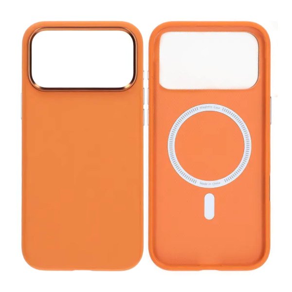 iPhone 17 Pro Max Cover Kameralinse MagSafe Orange