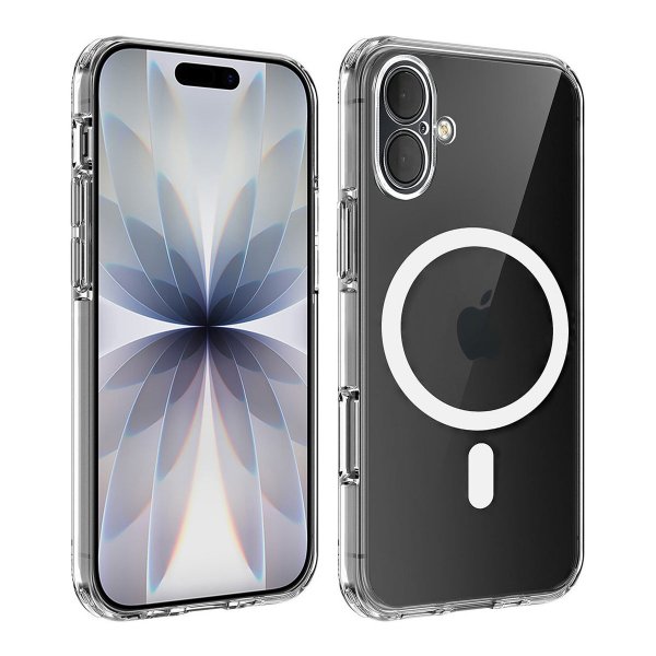 Rvelon iPhone 17 Cover Kamera MagSafe Gennemsigtigt