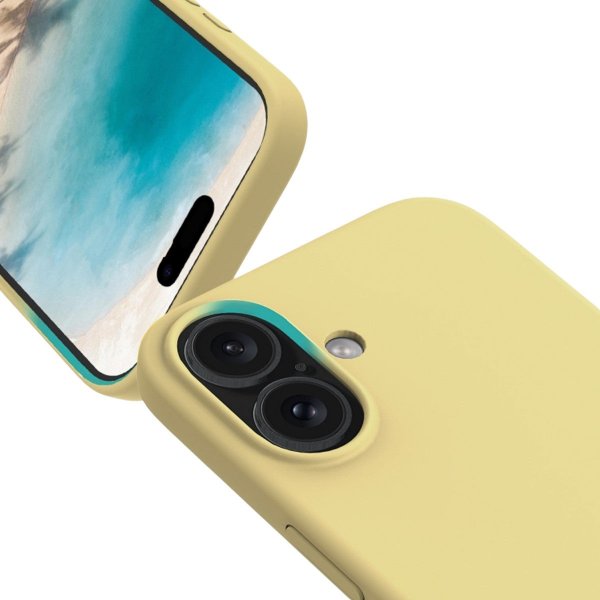 Rvelon iPhone 17 Cover Silikone MagSafe Gul