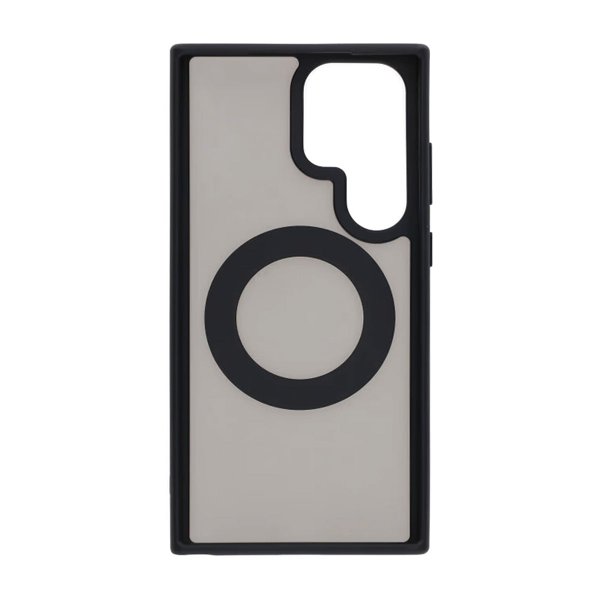 Samsung Galaxy S23 Ultra Cover Roterbart MagSafe Stativ Sort