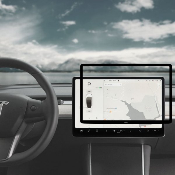 Moshi iVisor AG Tesla Model 3/Y Skærmbeskytter Sort