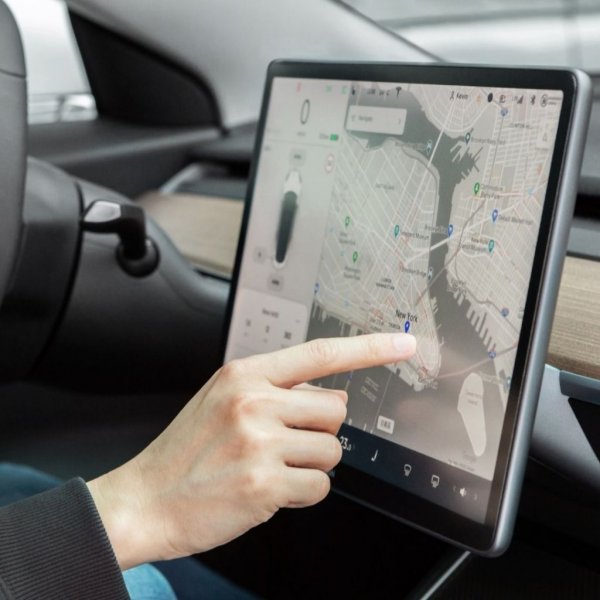 Moshi iVisor AG Tesla Model 3/Y Skærmbeskytter Sort