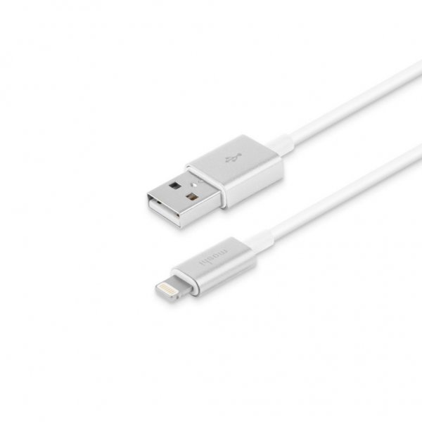 Moshi Kabel USB-kabel med Lightning-stik 1 m hvid