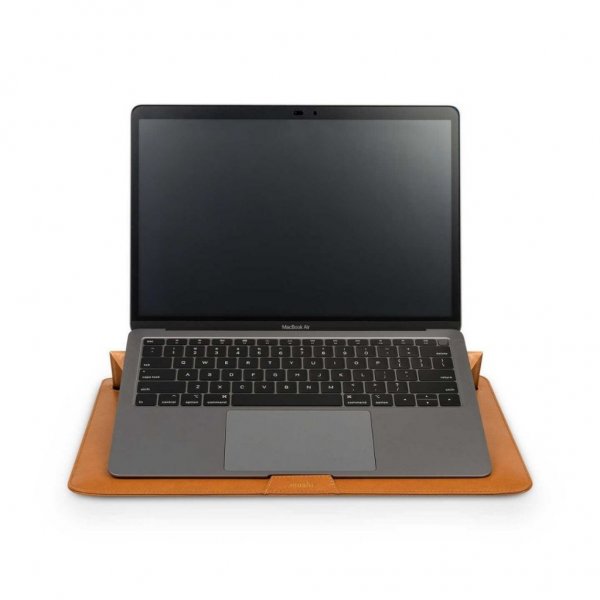 Moshi Muse 3-i-1 slankt laptopcover 13" Seashell White