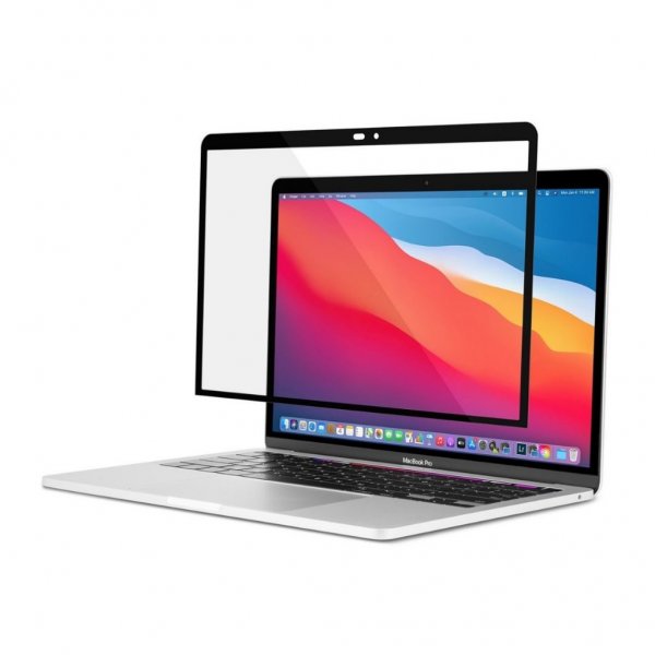 Moshi iVisor XT MacBook Air/Pro 13 Skærmbeskytter Fuld Størrelse Sort