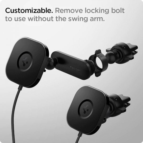 Spigen Bilholder OneTap Magnetic Car Mount Air Vent Wireless Charging Sort