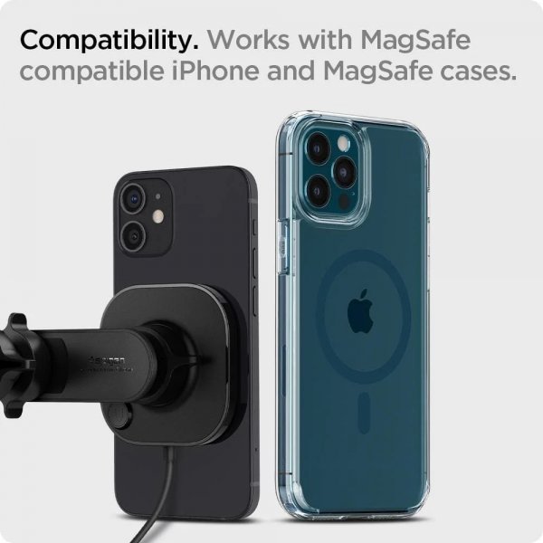 Spigen Bilholder OneTap Magnetic Car Mount Air Vent Wireless Charging Sort