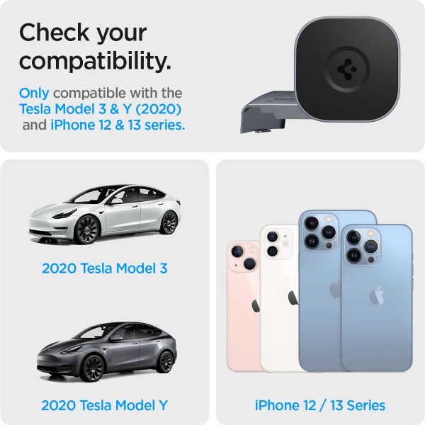 Spigen Tesla MagSafe OneTap instrumentbræt bilholder
