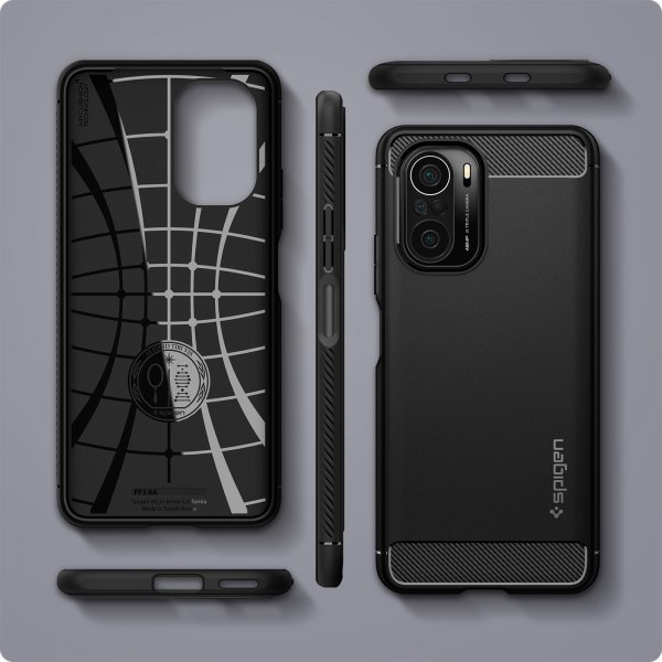 Spigen Xiaomi Mi 11i Cover Rugged Armor Mat Sort