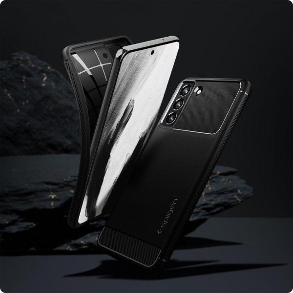 Spigen Samsung Galaxy S21 FE Cover Rugged Armor Mat Sort