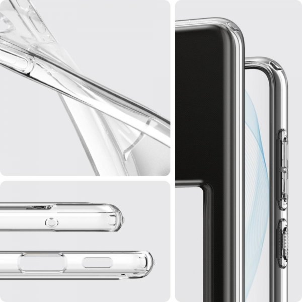 Spigen Samsung Galaxy S21 FE Cover Crystal Slot Crystal Clear