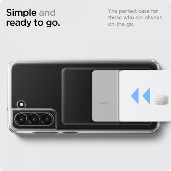 Spigen Samsung Galaxy S21 FE Cover Crystal Slot Crystal Clear