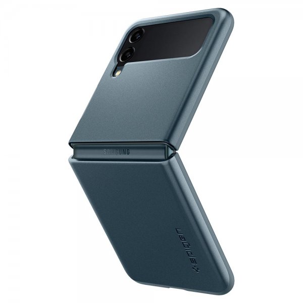 Spigen Samsung Galaxy Z Flip 3 Cover Thin Fit Shiny Green